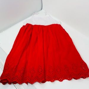 Red Babydoll Dress**Size 9-10**$118